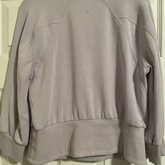 NWT Lululemon Softstreme Ribbed Hem Pullover Size 8 - Picture 4 of 6